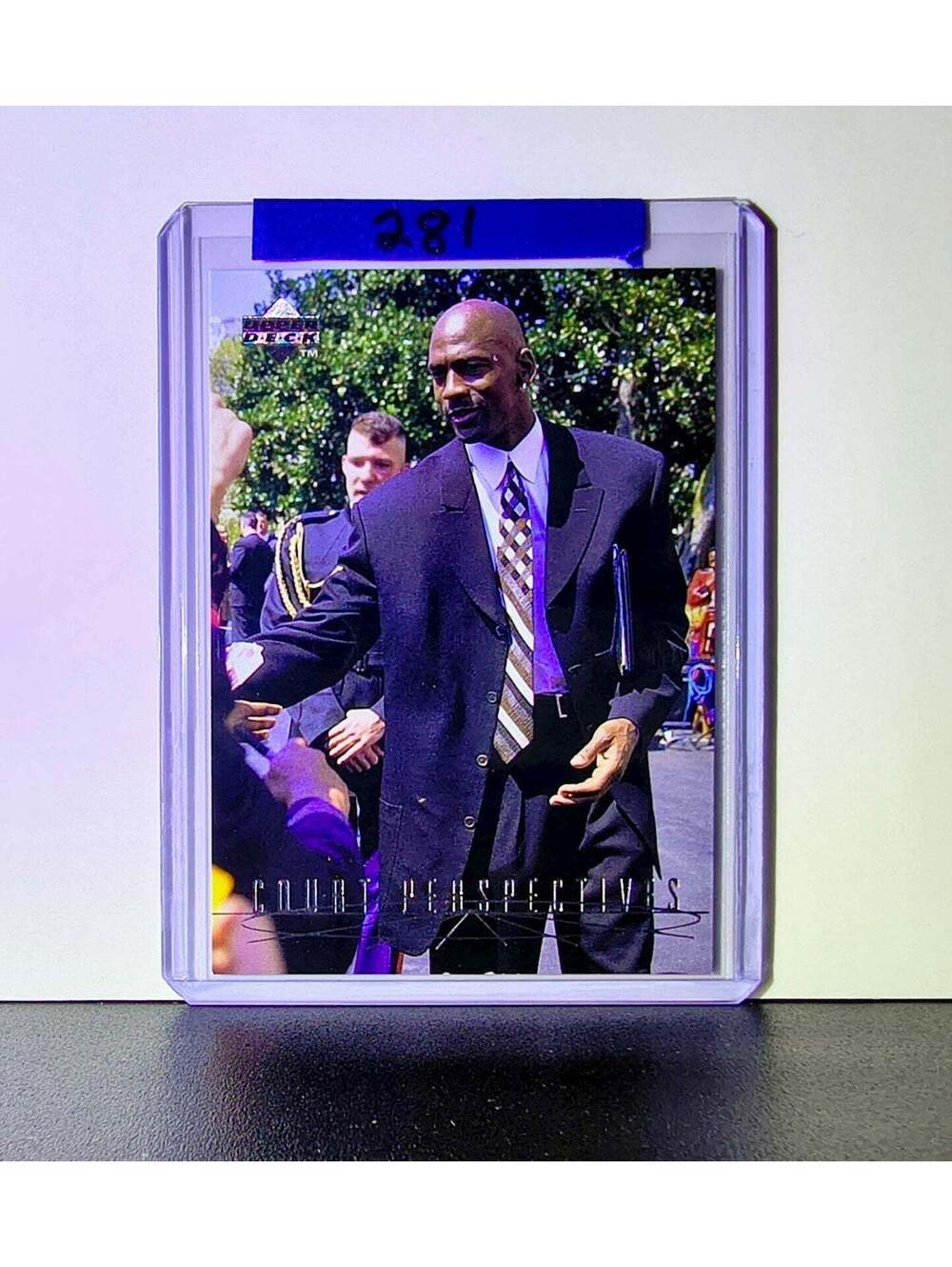 Michael Jordan 1997-98 Upper Deck Court Perspectives #165 Card Chicago Bulls
